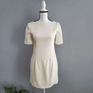 Ann Taylor Petite Square Neck Dress Size 0 Petite